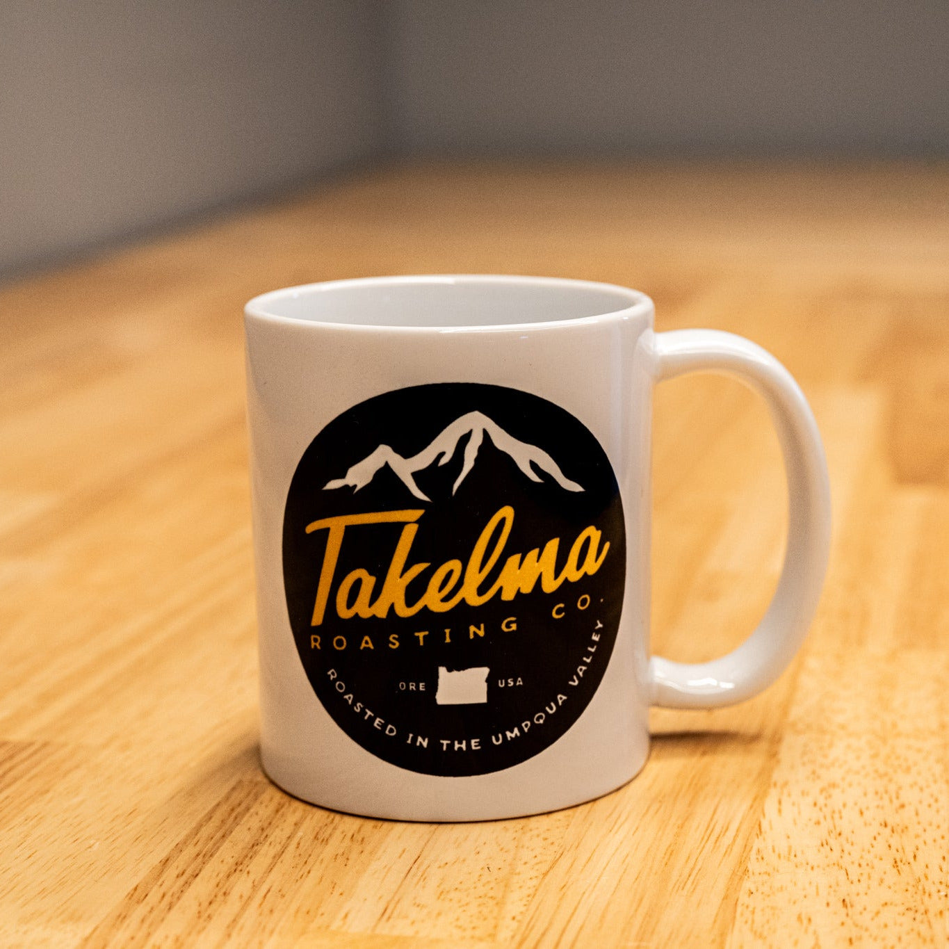 Takelma Logo Ceramic Mug