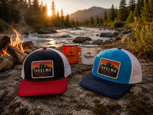 Trucker Hat Sunset Patch