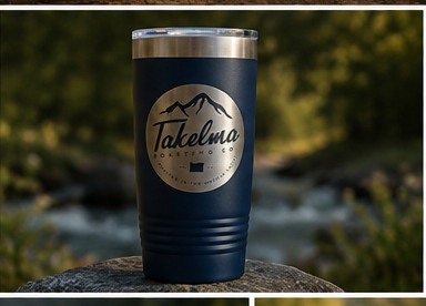 Takelma Etched Tumbler