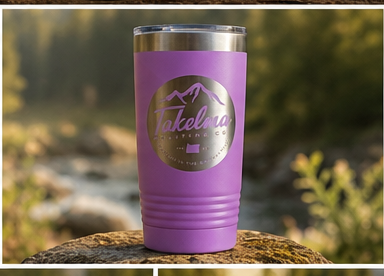 Takelma Etched Tumbler