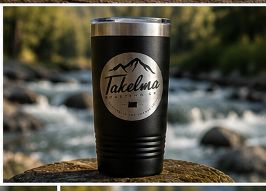 Takelma Etched Tumbler