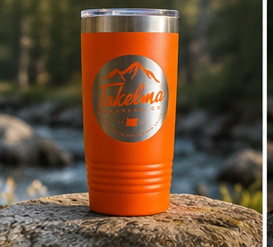 Takelma Etched Tumbler
