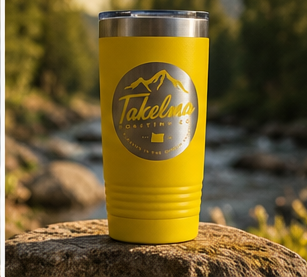 Takelma Etched Tumbler