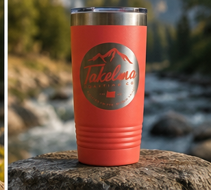 Takelma Etched Tumbler