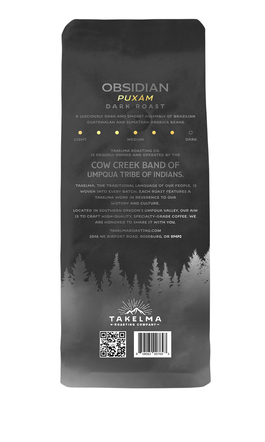 Obsidian Dark Roast Coffee